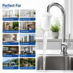 200-Pack Universal Faucet Water Filter Bags – Ultra-Fine 1000 Mesh Home Water Purifier Replacement 🌟Set