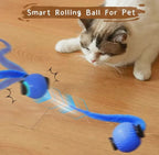 Speedy Tail Cat Toy, Interactive Toy for Indoor Cats blue color
