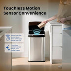 AutoSense™ Smart Trash Can – Infrared Motion Sensor Hands-Free Garbage Bin