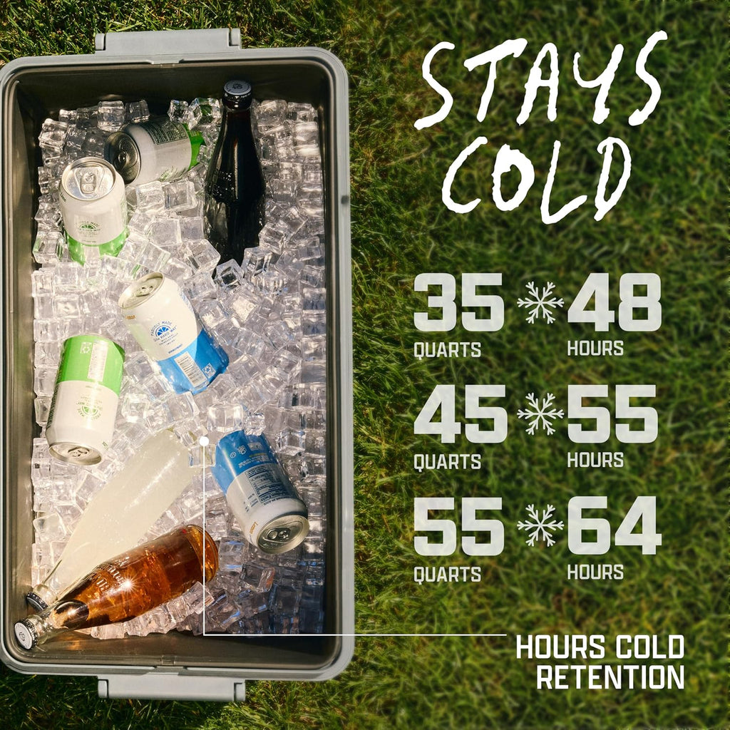 Portable foldable cooler